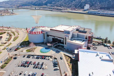 Aerial photo of Carnegie Science Center
