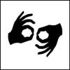 sign language symbol