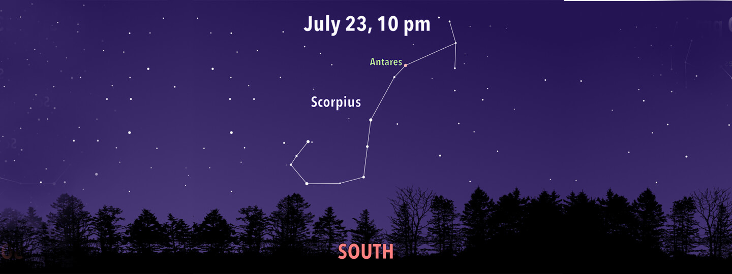 Scorpius constellation
