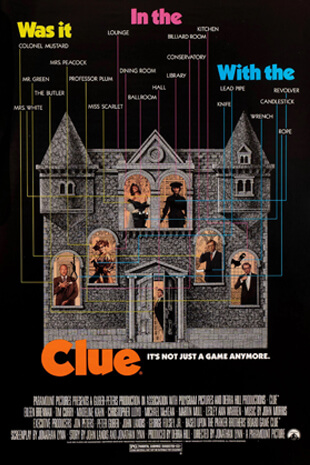 Clue movie poster