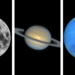 The Moon, Saturn, and Neptune