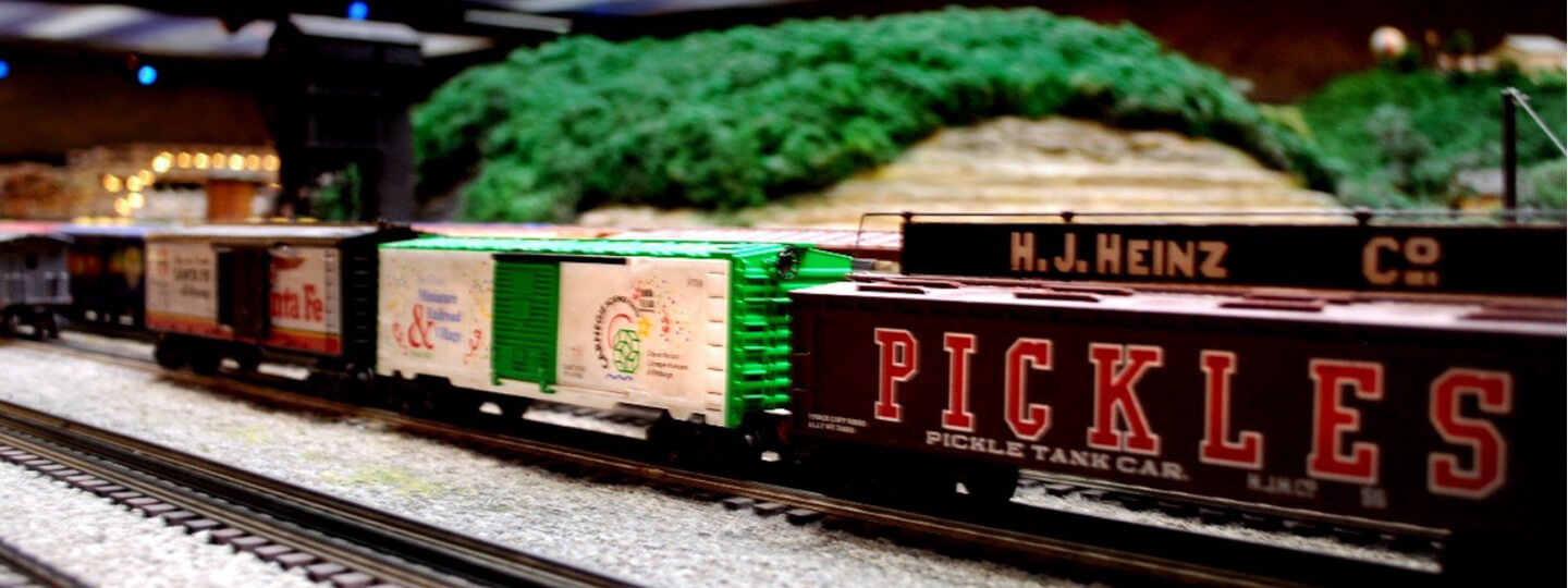 Miniature Railroad trains