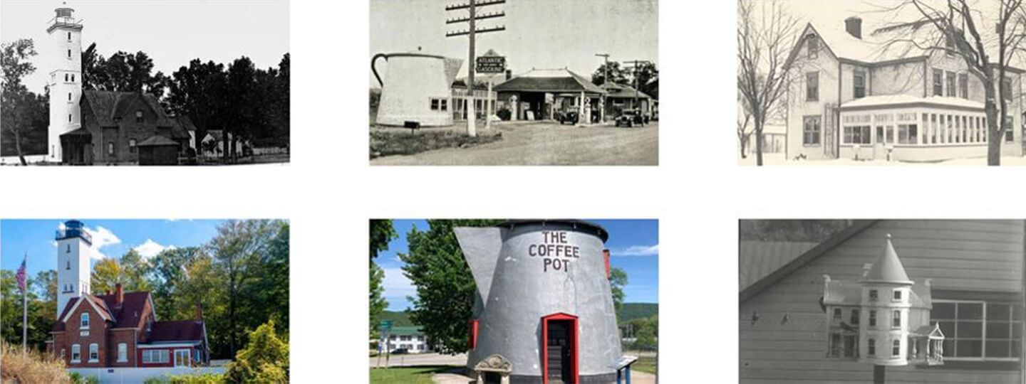 J. Warren Jacobs Museum, Koontz Coffee Pot, and Presque Isle Lighthouse