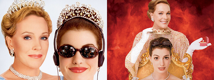 The Princess Diaries movie posters