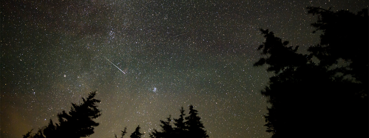 Night sky with stars