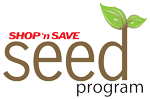 Shop 'n' Save Seed program logo